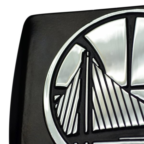 Oklahoma Sooners Hitch Cover Chrome on Black 3.4 x4  Online Sale - Image 2