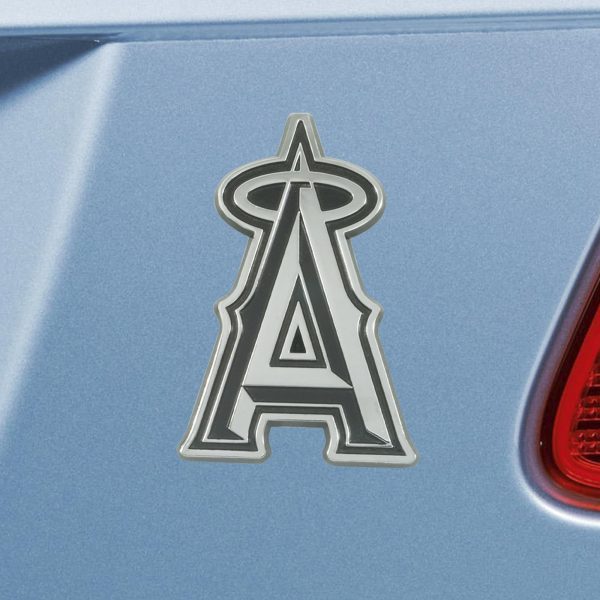 Los Angeles Angels Chrome Emblem 3 x3.2  Online