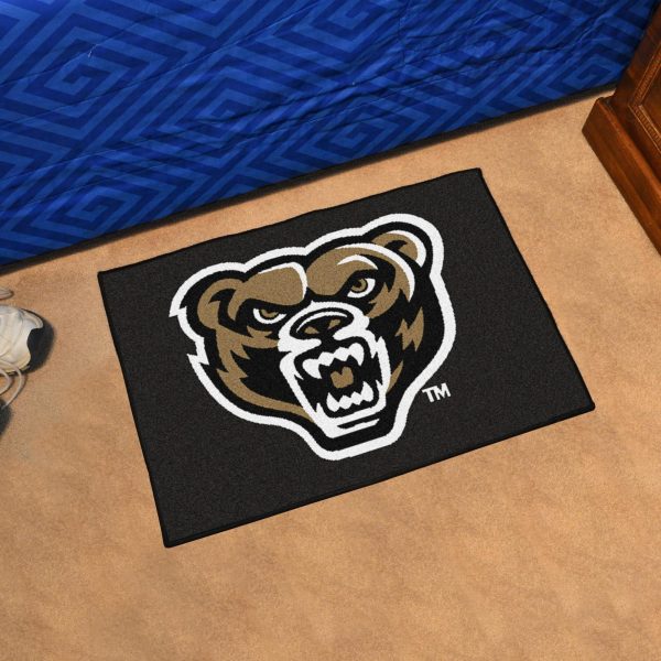 Oakland University Grizzlies Starter Mat 19 x30  on Sale