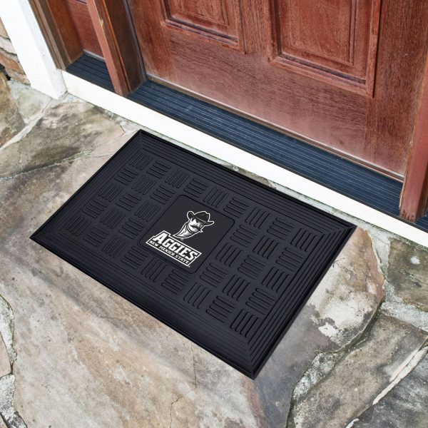 New Mexico State Aggies Medallion Door Mat 19.5 x31.25  Online