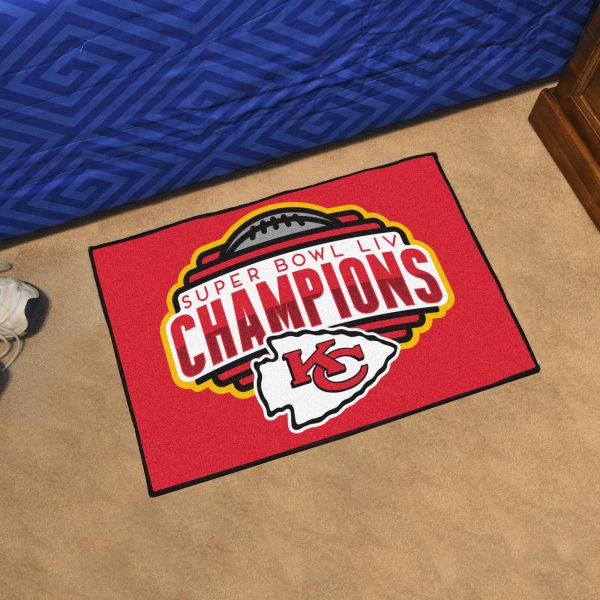 Kansas City Chiefs Super Bowl LIV Starter Mat Supply