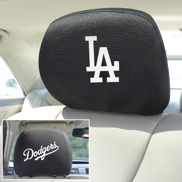 Los Angeles Dodgers Head Rest Cover 10 x13  Hot on Sale