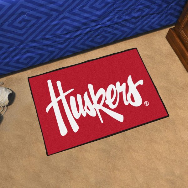 Nebraska Cornhuskers Starter Mat 19 x30  Cheap