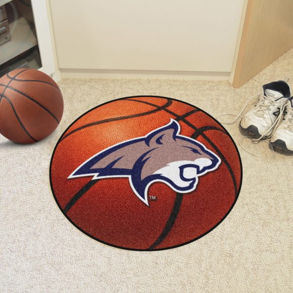 Montana State Bobcats Basketball Mat 27  diameter Online