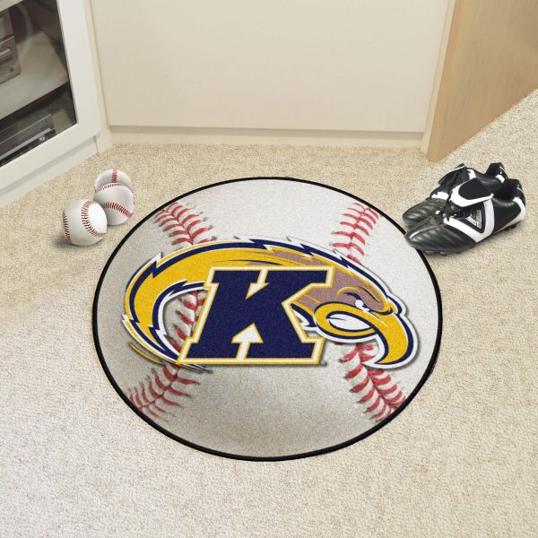 Kent State Golden Flashes Baseball Mat 27  diameter Online Sale