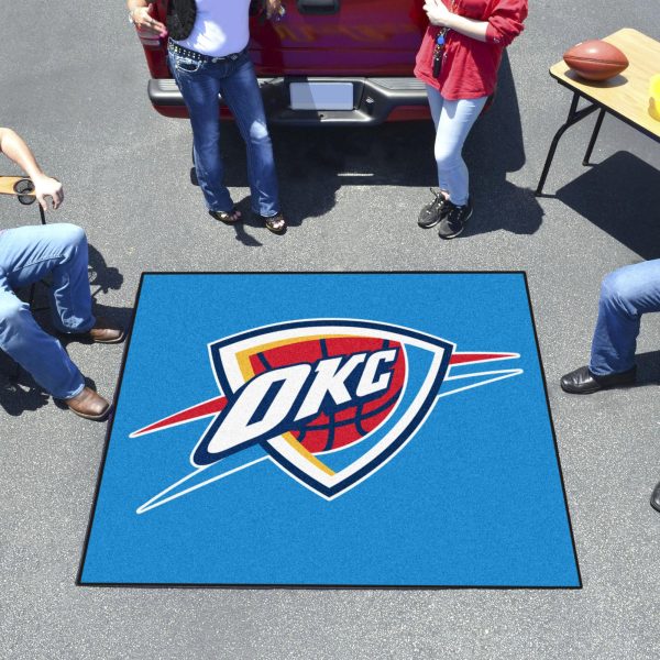 Oklahoma City Thunder Tailgater Mat 59.5 x71  on Sale