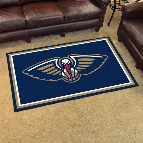 New Orleans Pelicans 4x6 Rug 44 x71  Cheap