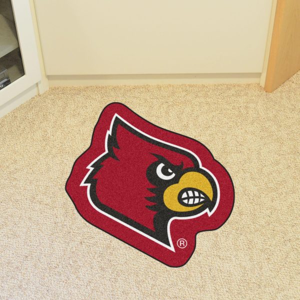 Louisville Cardinals Mascot Mat 30  x 32.6  Hot on Sale