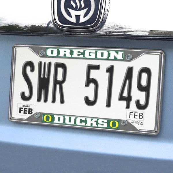 Oregon Ducks License Plate Frame 6.25 x12.25  For Cheap