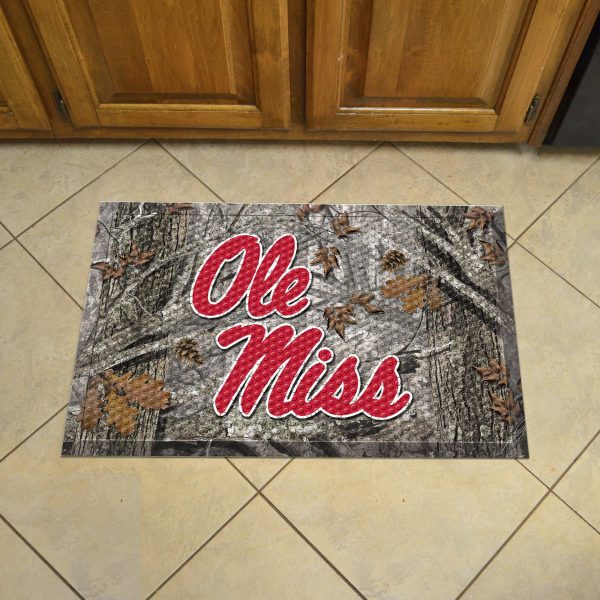 Mississippi Rebels Scraper Mat 19 x30  Fashion - Image 2