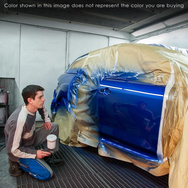 Burn Out Blue Metallic Acrylic Urethane Auto Paint - Complete Quart Paint Kit - Professional Single Stage Automotive Car Coating 4:1 Mix Ratio 2.8 VOC Online now - Image 5