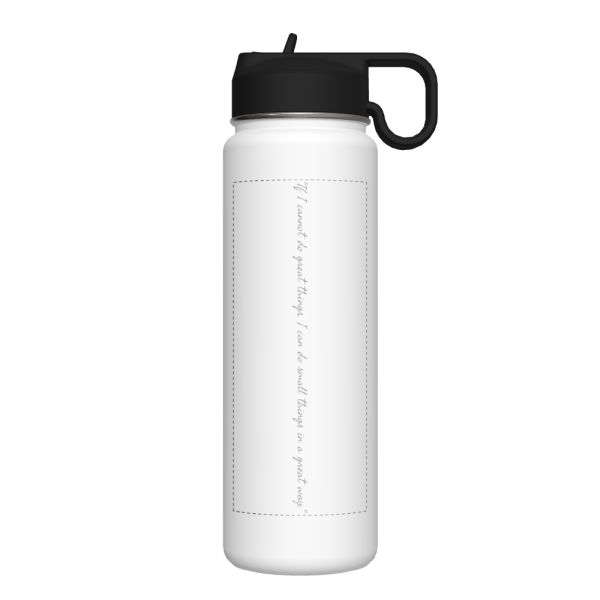 Bottle w  Chug Lid and Straw Lid - customized Sale - Image 2