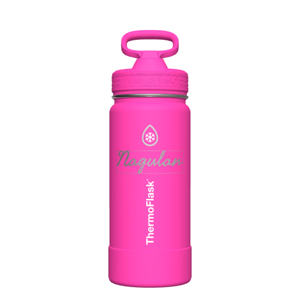16 oz Kids Water Bottle 2 Pack w  Straw Lid - customized Hot on Sale - Image 2